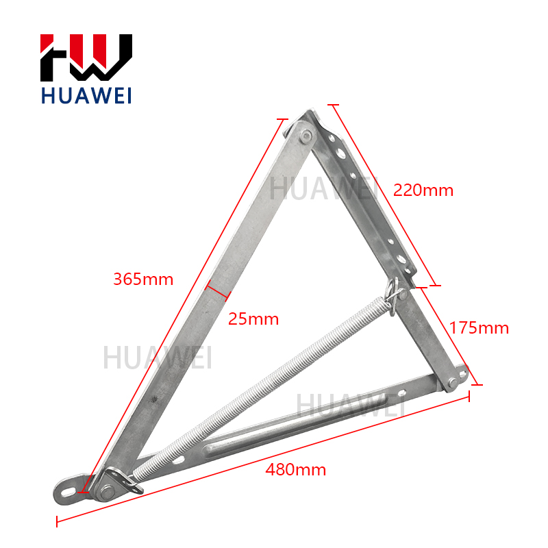 HUAWEI Hydraulic Lift Sofa Bed Hinge Furniture Hardware Functional Accessories Gas Bed Lift up Lifting Mechanism