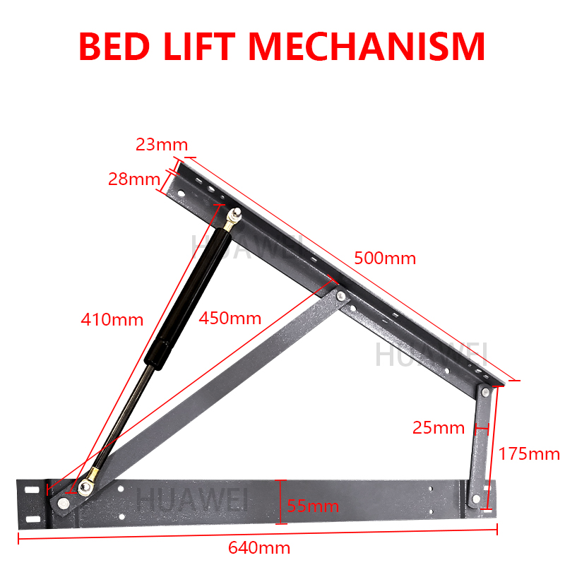 HUAWEI Bed Storage Lift Mechanism Bed Bracket Hydraulic Rod Hinge Lifting Device Furniture Accessories Gas Spring Accessories