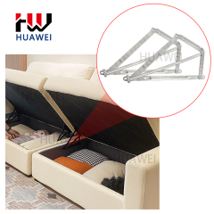 HUAWEI Hydraulic Lift Sofa Bed Hinge Furniture Hardware Functional Accessories Gas Bed Lift up Lifting Mechanism
