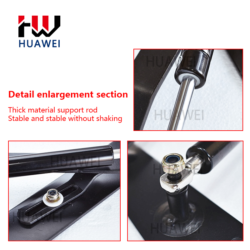 HUAWEI Adjustable Folding Bed Hydraulic Lift Mechanism Gas Spring Lift up Hinge Storage Folding Furniture Accessories