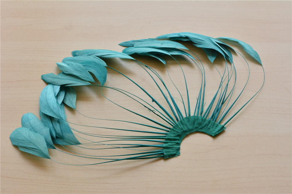 RM203 Feather Mount Hackle Feather Millinery Fascinators Hat Handcraft Headress