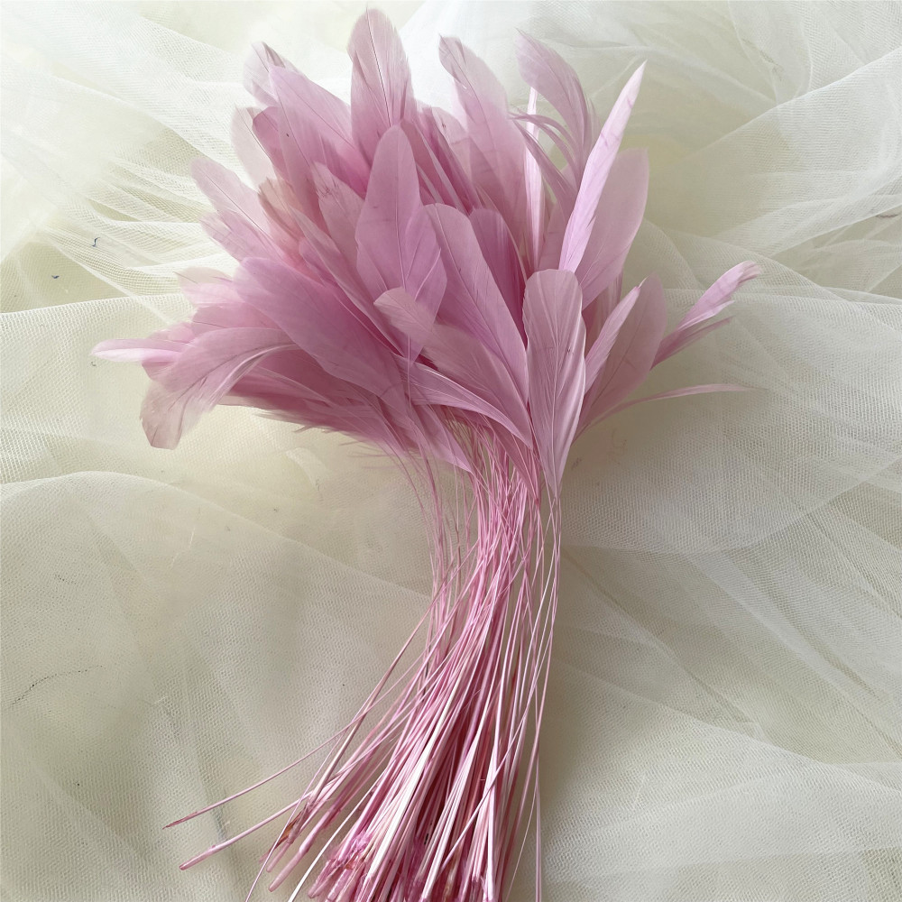 RL-SC02  Stripped Coque Feather 8/10 25pcs/Packet 50pcs/Packet 100pcs/Packet