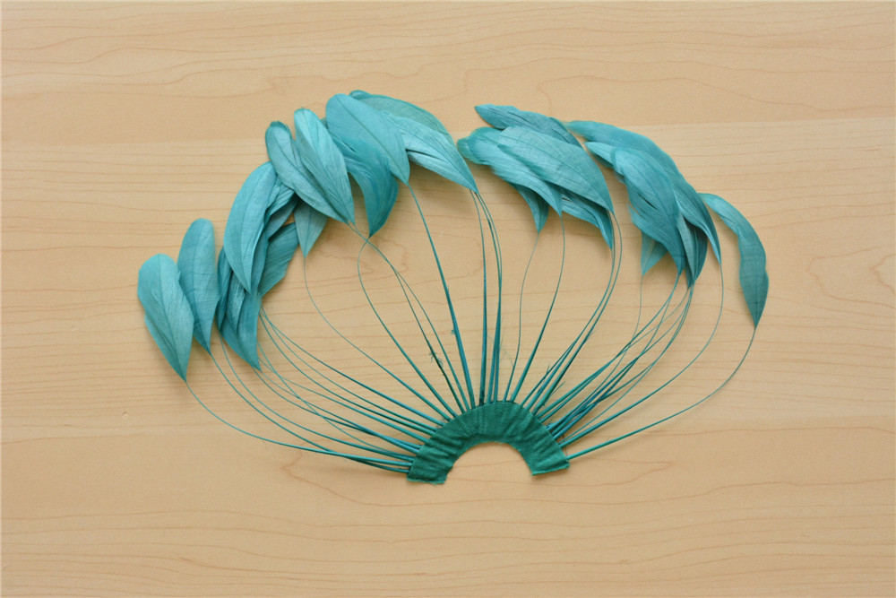 RM203 Feather Mount Hackle Feather Millinery Fascinators Hat Handcraft Headress