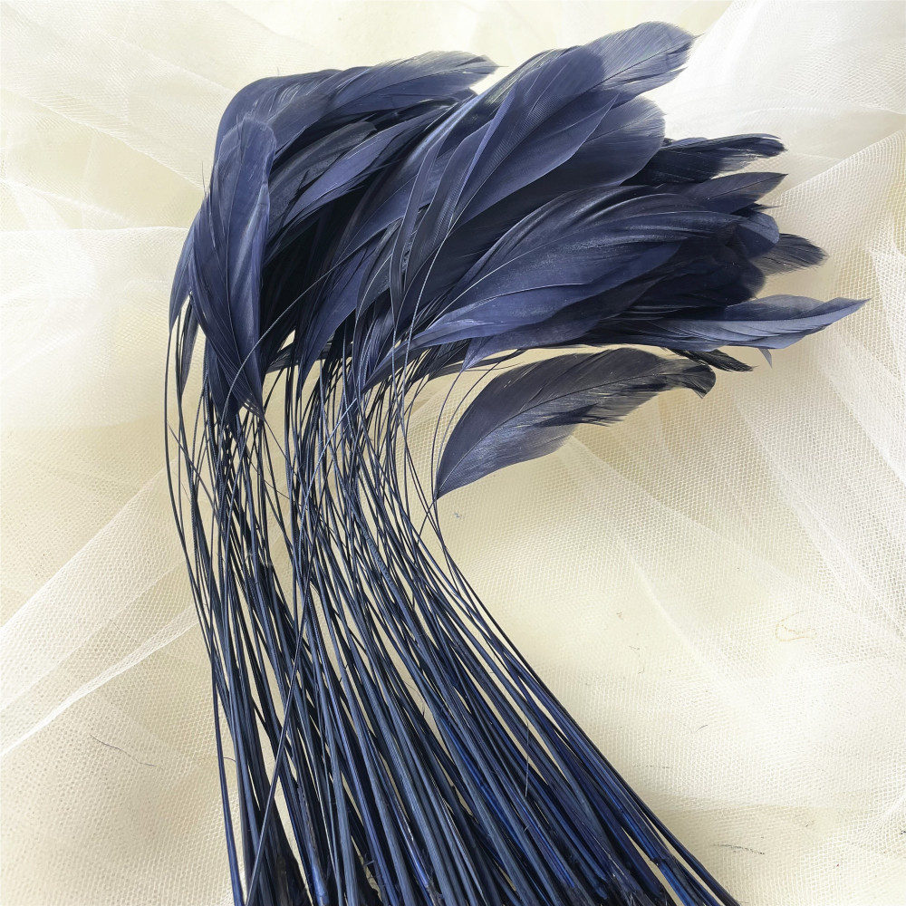 RL-SC02  Stripped Coque Feather 8/10 25pcs/Packet 50pcs/Packet 100pcs/Packet