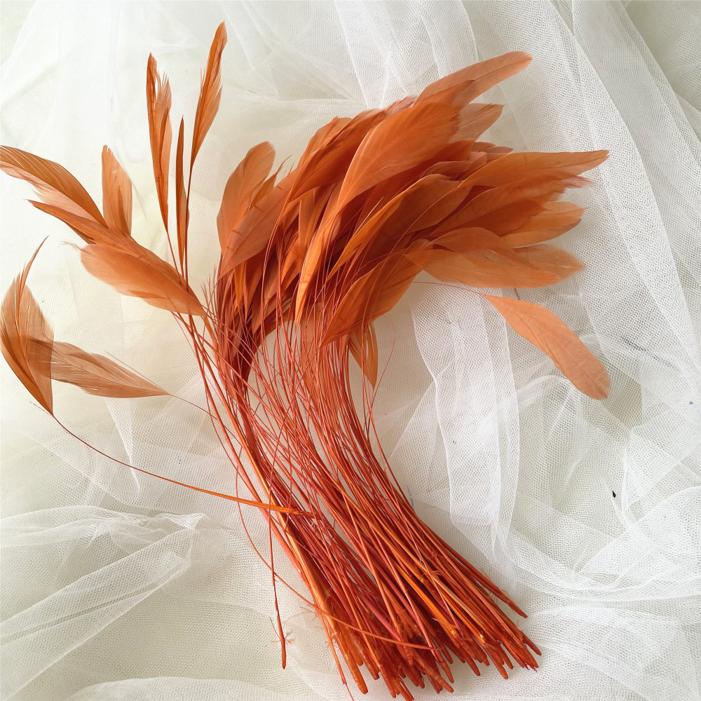 RL-SC02  Stripped Coque Feather 8/10 25pcs/Packet 50pcs/Packet 100pcs/Packet