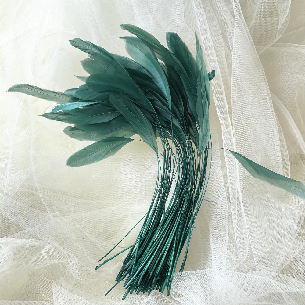 RL-SC02  Stripped Coque Feather 8/10 25pcs/Packet 50pcs/Packet 100pcs/Packet