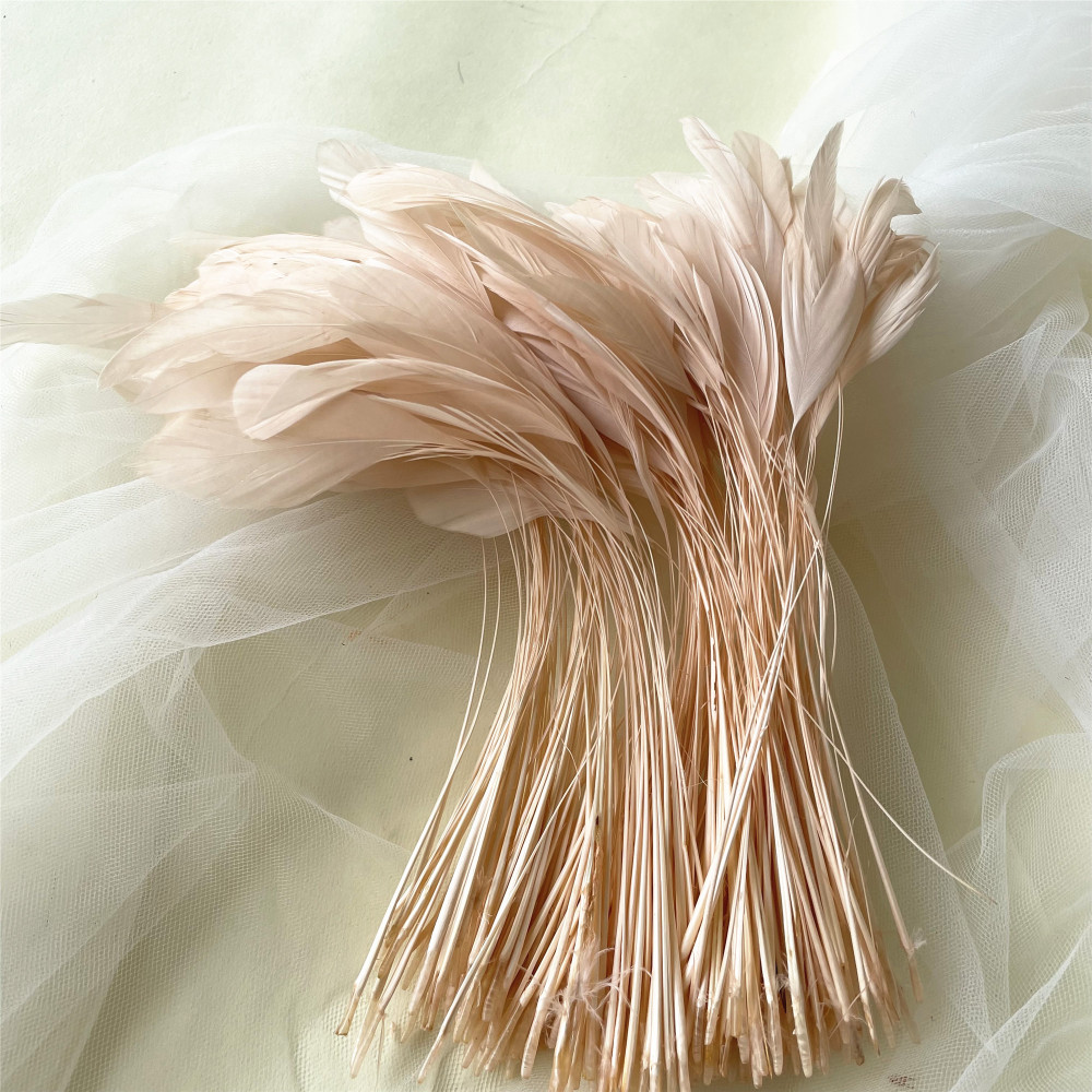 RL-SC02  Stripped Coque Feather 8/10 25pcs/Packet 50pcs/Packet 100pcs/Packet