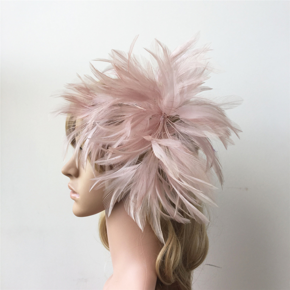 RM203 Feather Mount Hackle Feather Millinery Fascinators Hat Handcraft Headress