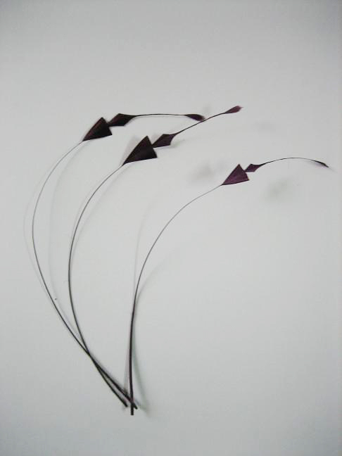 RM203 Feather Mount Hackle Feather Millinery Fascinators Hat Handcraft Headress