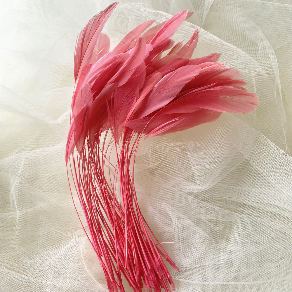 RL-SC03  Stripped Coque Feather 10/12 25pcs/Packet 50pcs/Packet 100pcs/Packet