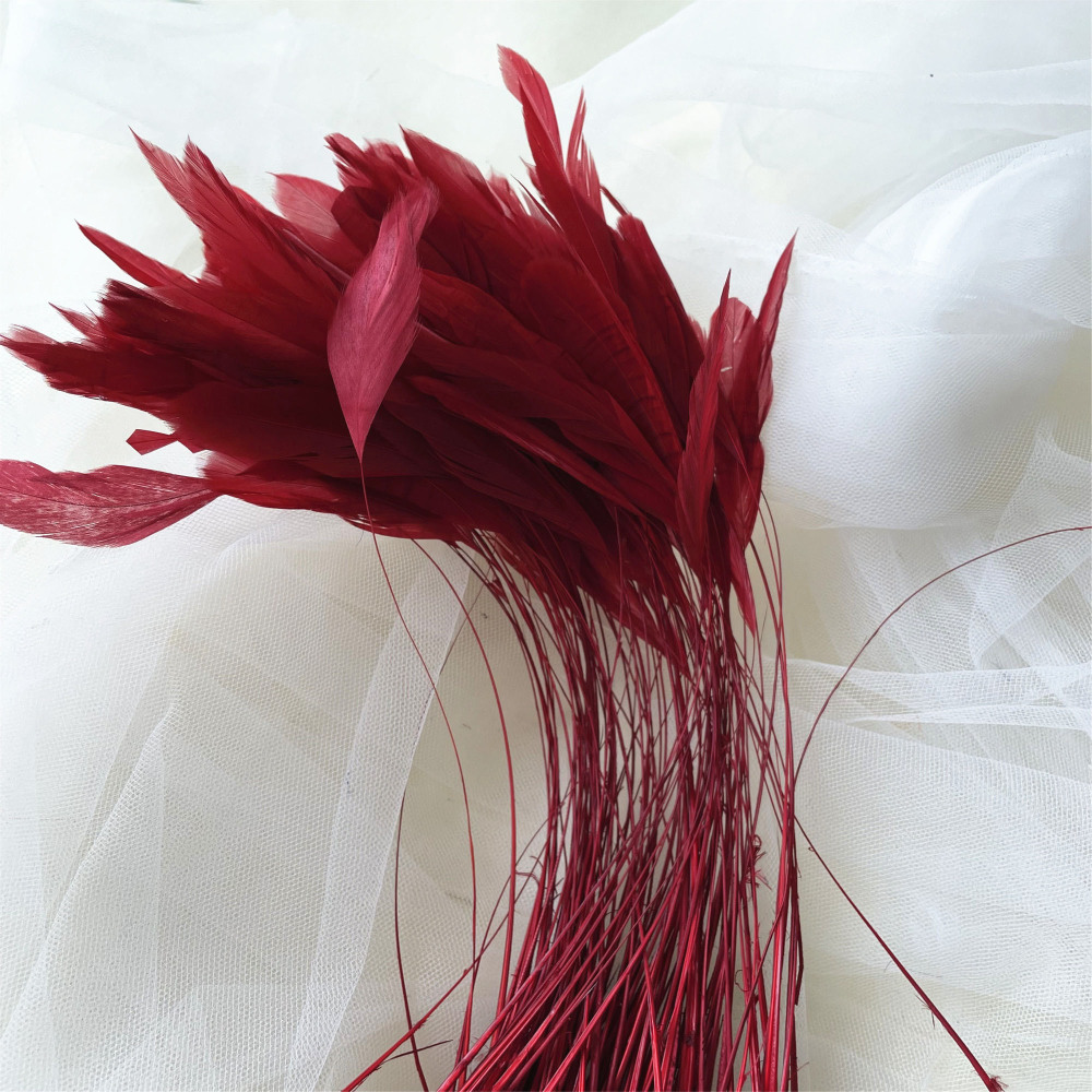 RL-SC03  Stripped Coque Feather 10/12 25pcs/Packet 50pcs/Packet 100pcs/Packet
