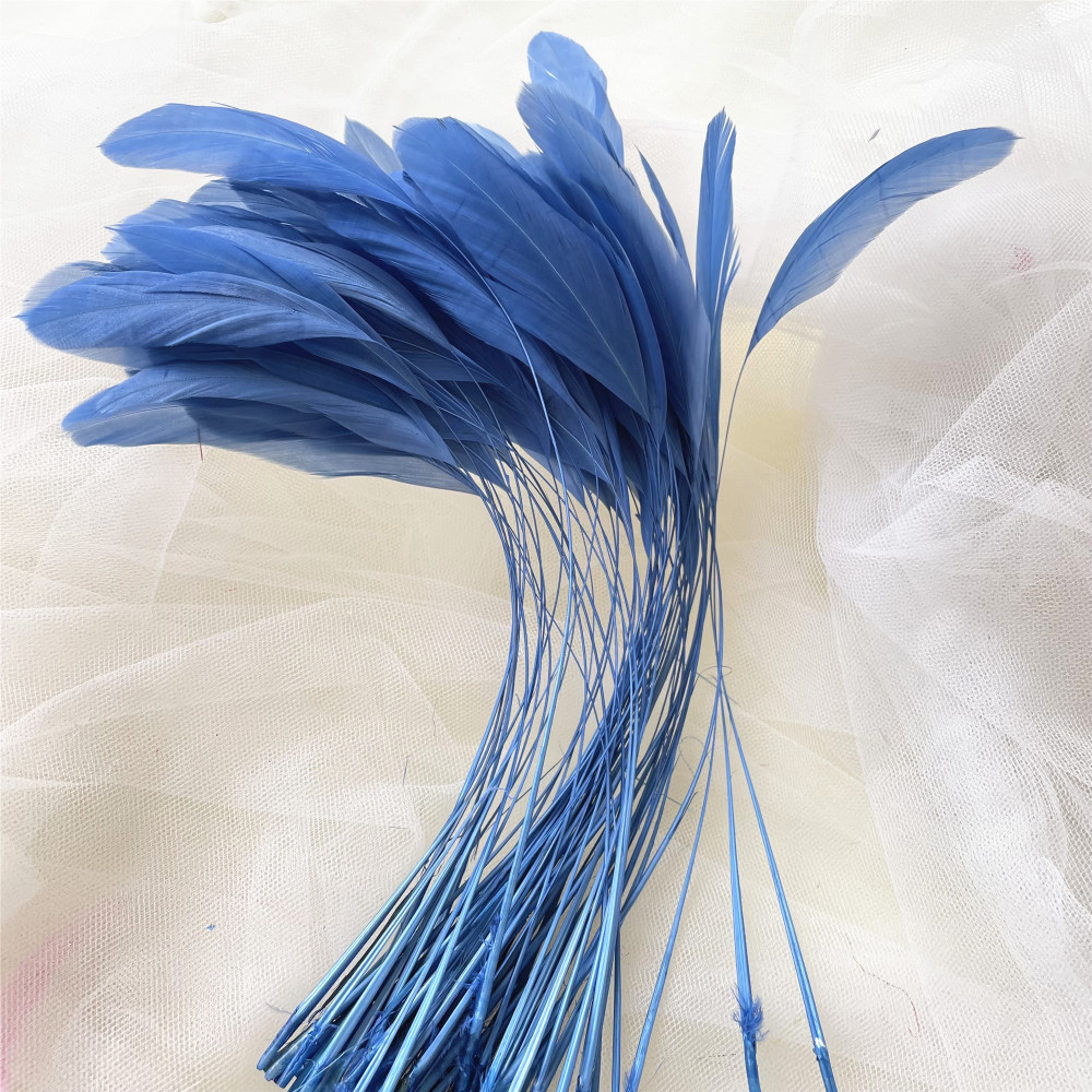RL-SC03  Stripped Coque Feather 10/12 25pcs/Packet 50pcs/Packet 100pcs/Packet