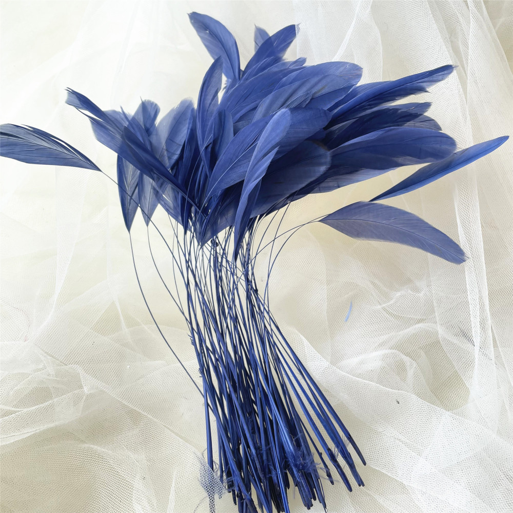 RL-SC03  Stripped Coque Feather 10/12 25pcs/Packet 50pcs/Packet 100pcs/Packet