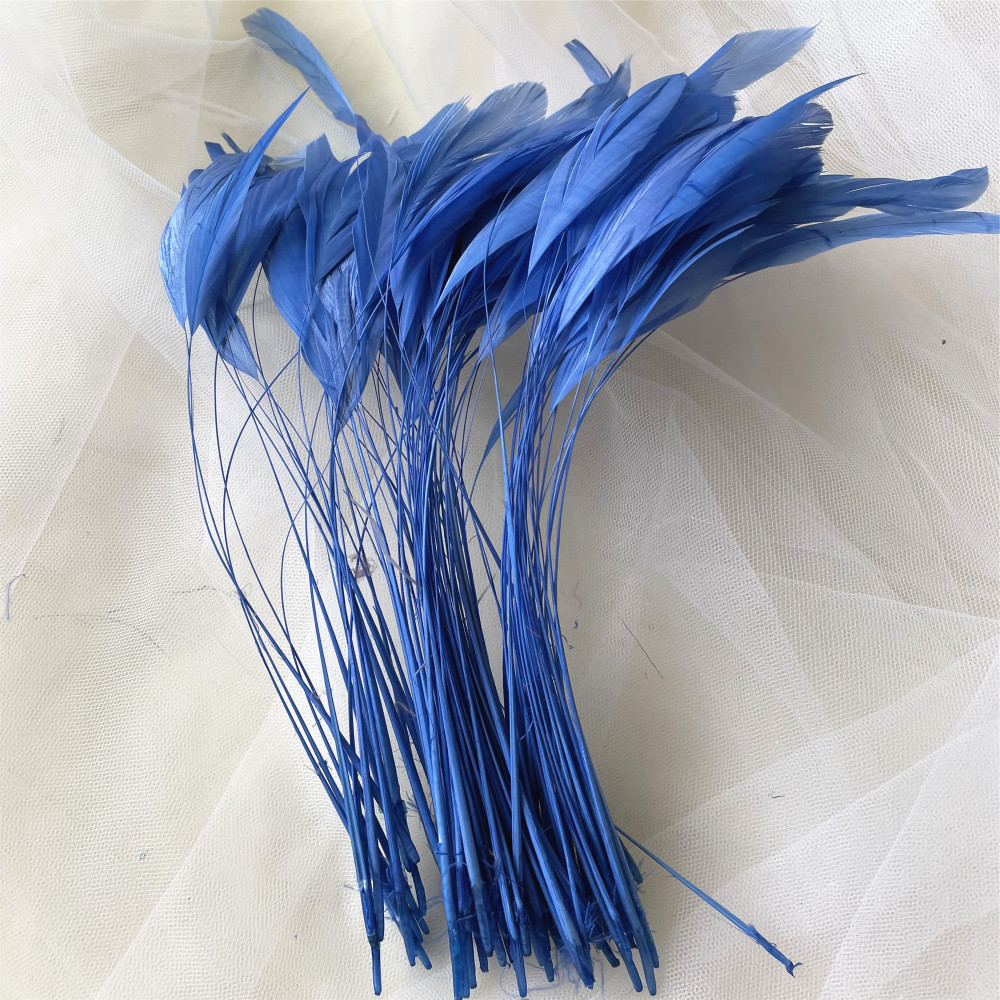 RL-SC03  Stripped Coque Feather 10/12 25pcs/Packet 50pcs/Packet 100pcs/Packet
