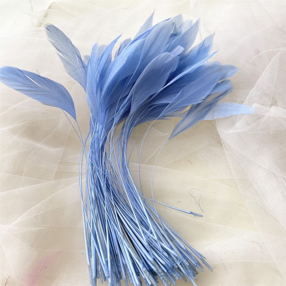 RL-SC02  Stripped Coque Feather 8/10 25pcs/Packet 50pcs/Packet 100pcs/Packet