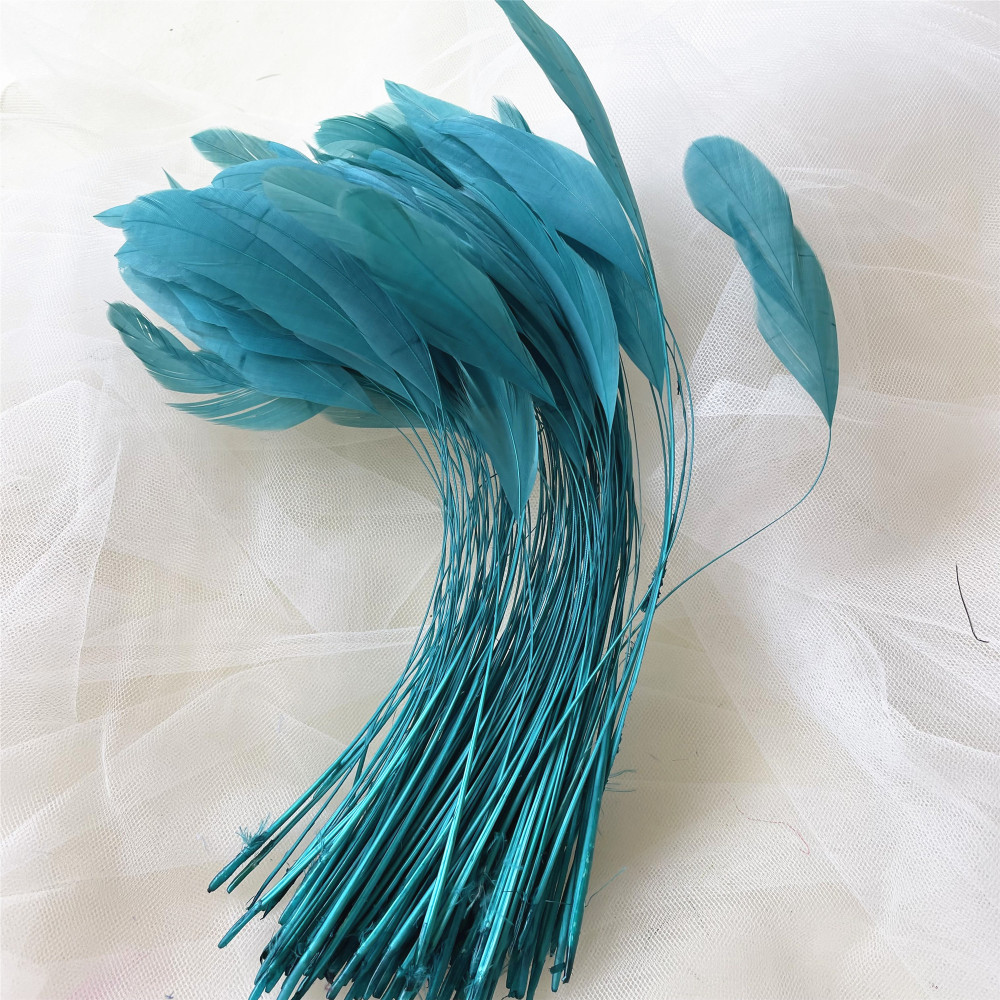 RL-SC02  Stripped Coque Feather 8/10 25pcs/Packet 50pcs/Packet 100pcs/Packet