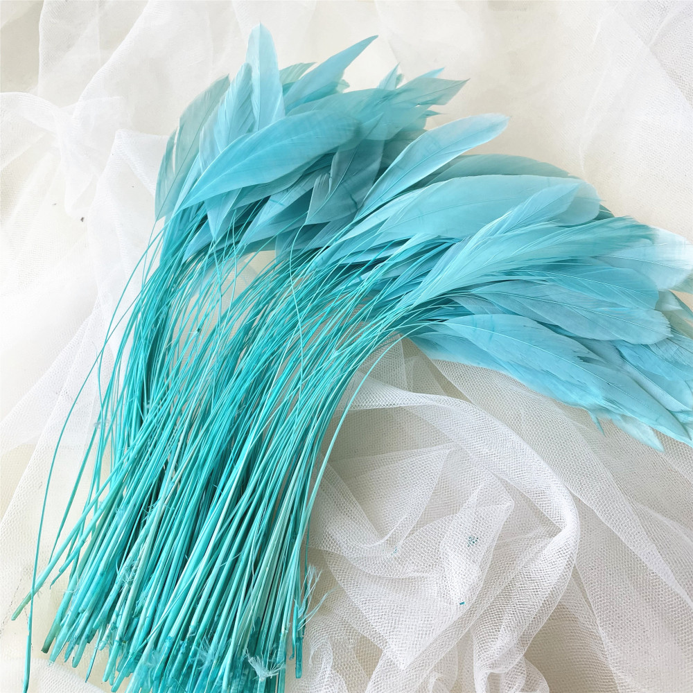 RL-SC03  Stripped Coque Feather 10/12 25pcs/Packet 50pcs/Packet 100pcs/Packet