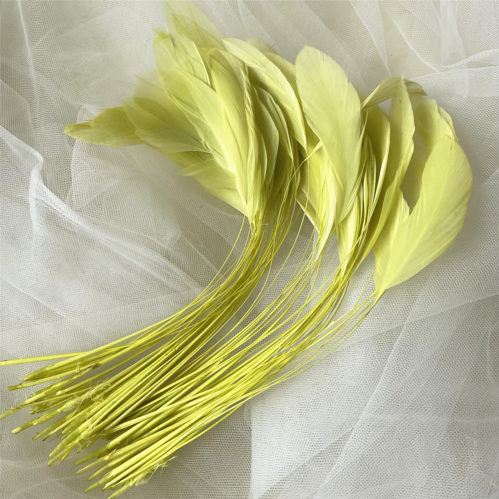RL-SC03  Stripped Coque Feather 10/12 25pcs/Packet 50pcs/Packet 100pcs/Packet