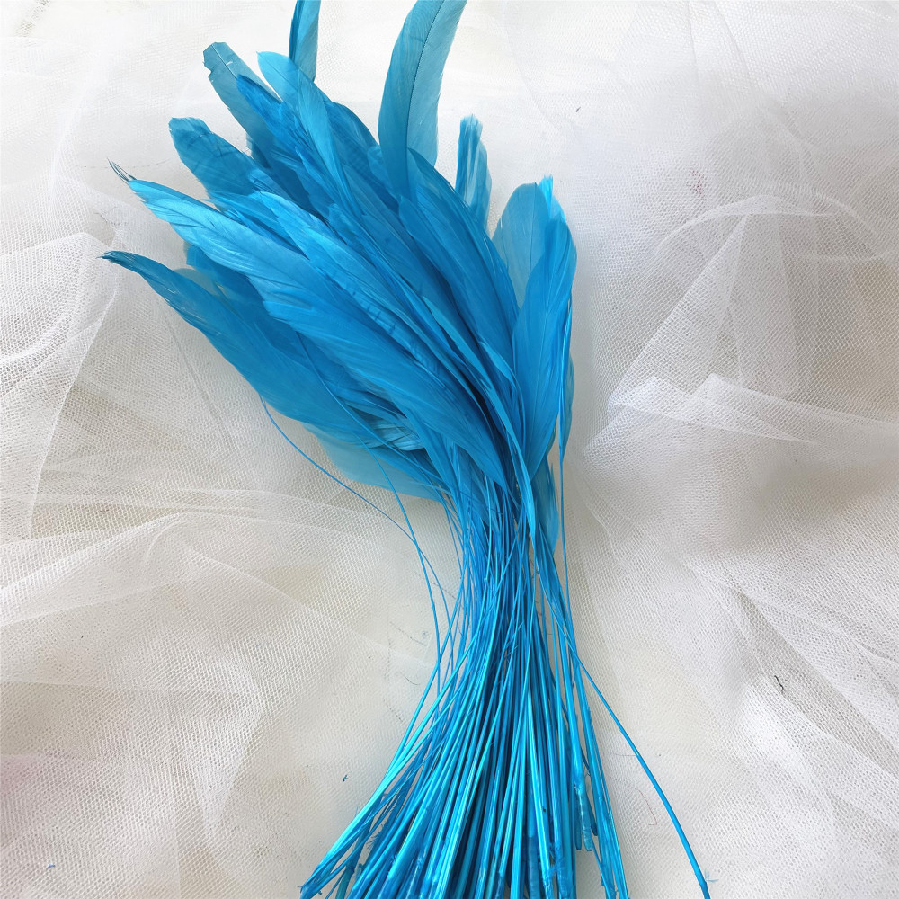RL-SC03  Stripped Coque Feather 10/12 25pcs/Packet 50pcs/Packet 100pcs/Packet