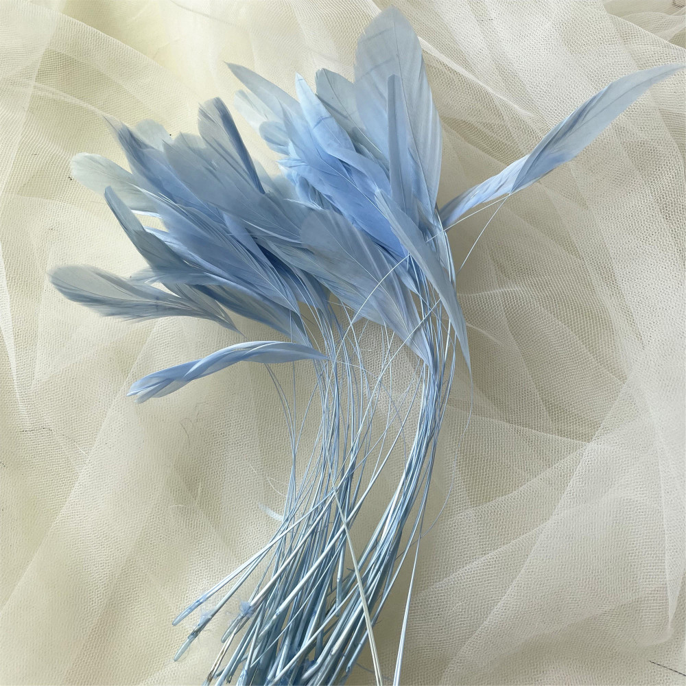 RL-SC03  Stripped Coque Feather 10/12 25pcs/Packet 50pcs/Packet 100pcs/Packet