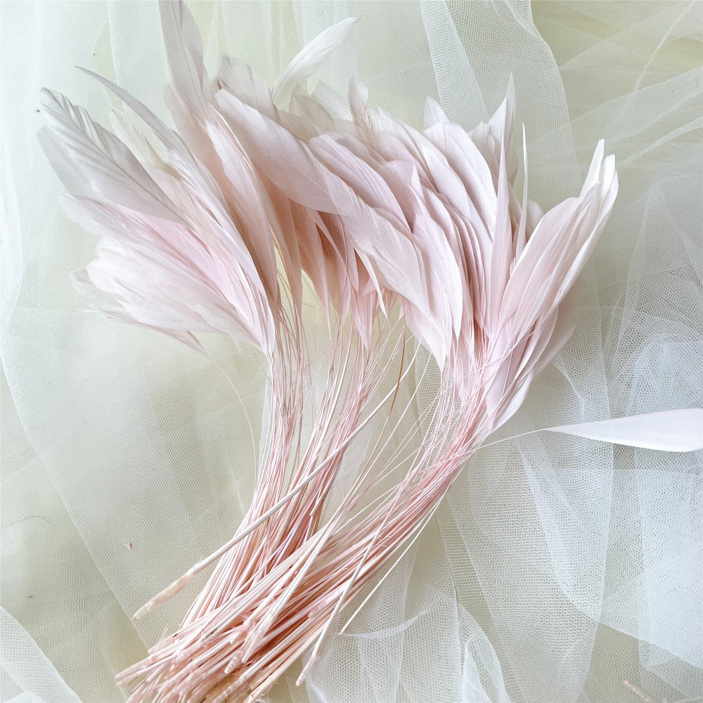 RL-SC03  Stripped Coque Feather 10/12 25pcs/Packet 50pcs/Packet 100pcs/Packet