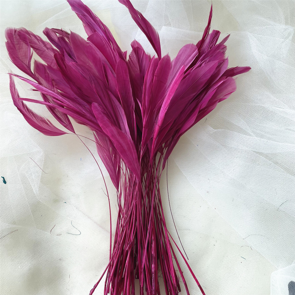 RL-SC03  Stripped Coque Feather 10/12 25pcs/Packet 50pcs/Packet 100pcs/Packet