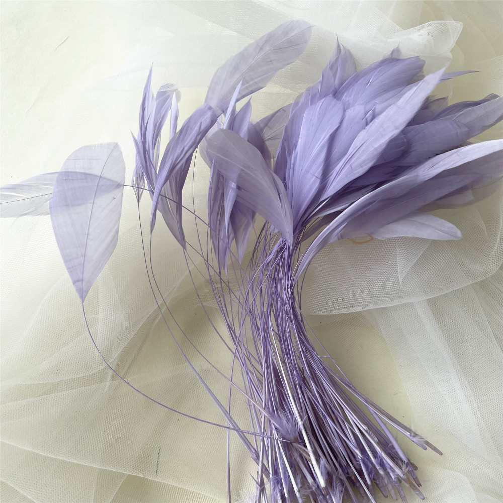 RL-SC03  Stripped Coque Feather 10/12 25pcs/Packet 50pcs/Packet 100pcs/Packet