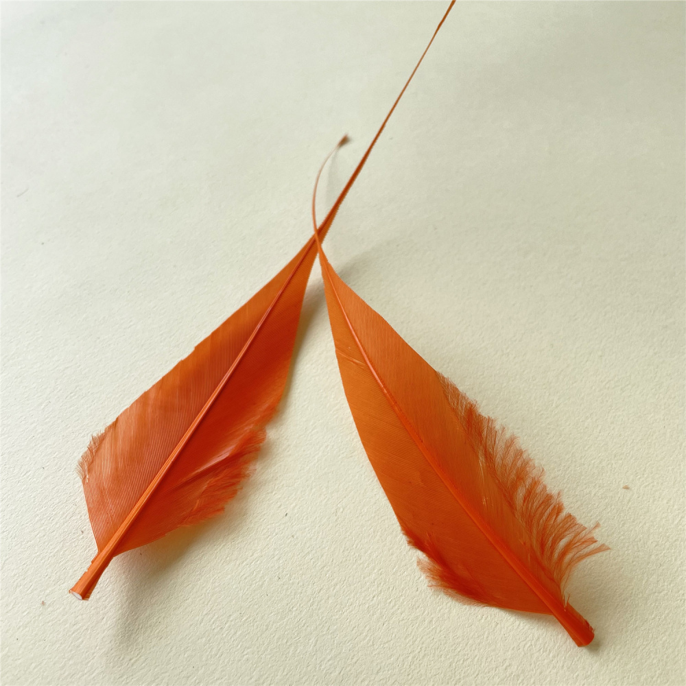 RL-GCC01 Triple Diamond cut Goose Feather 4/6 25pcs/Packet