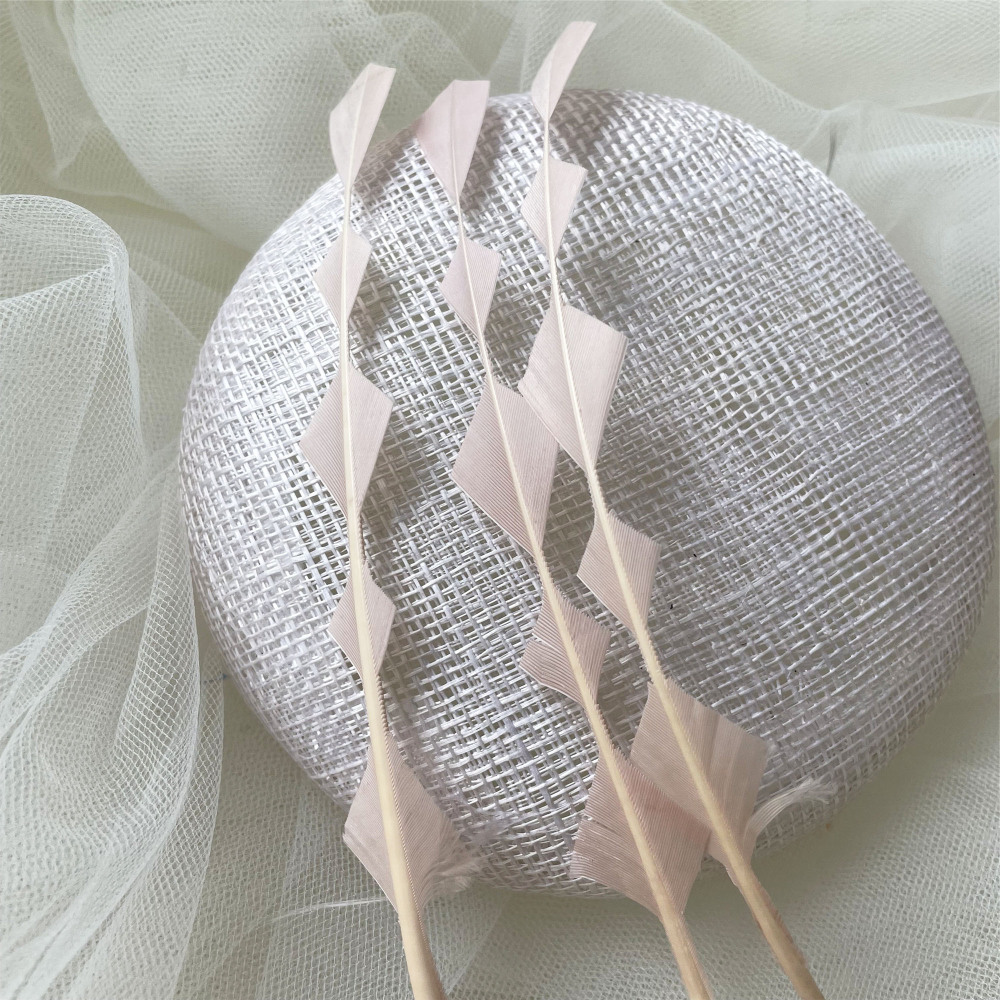 RL-GCC01 Triple Diamond cut Goose Feather 4/6 25pcs/Packet