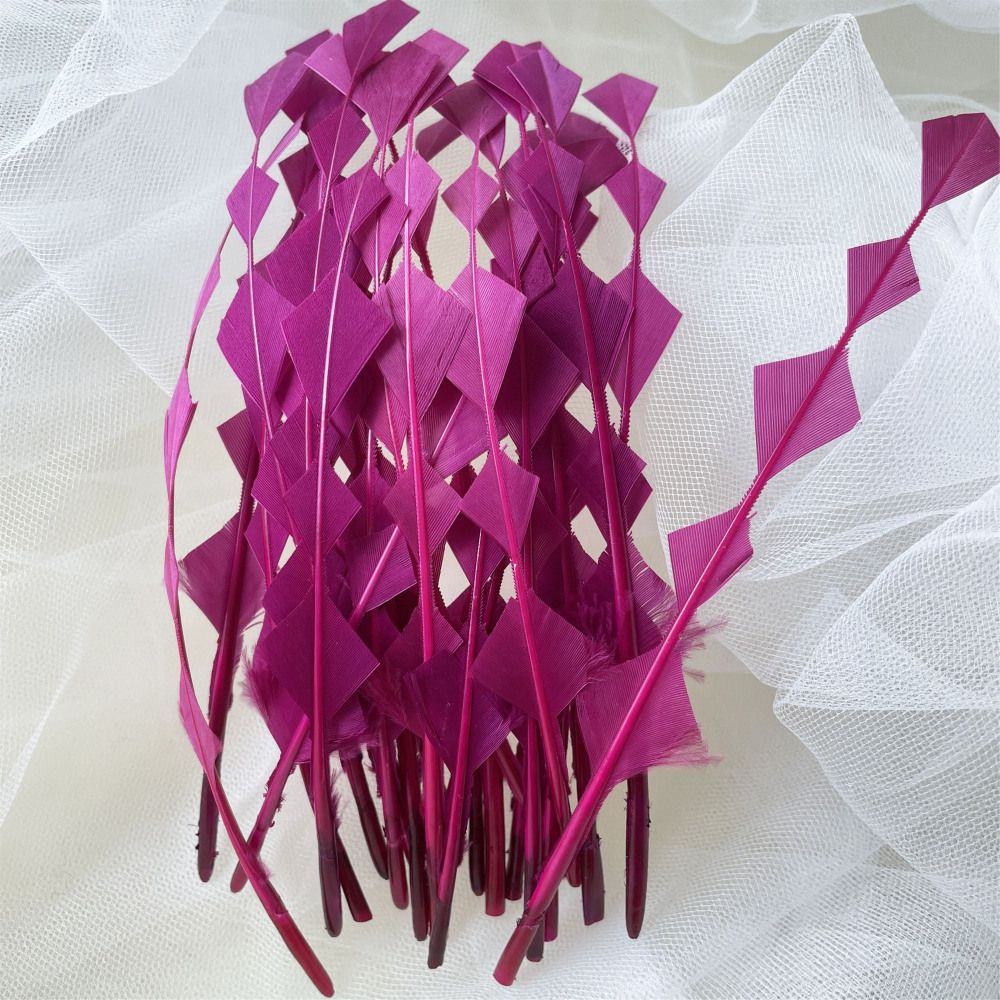 RL-ELSP Long Spiky Tips Goose Feather 25pcs/Packet