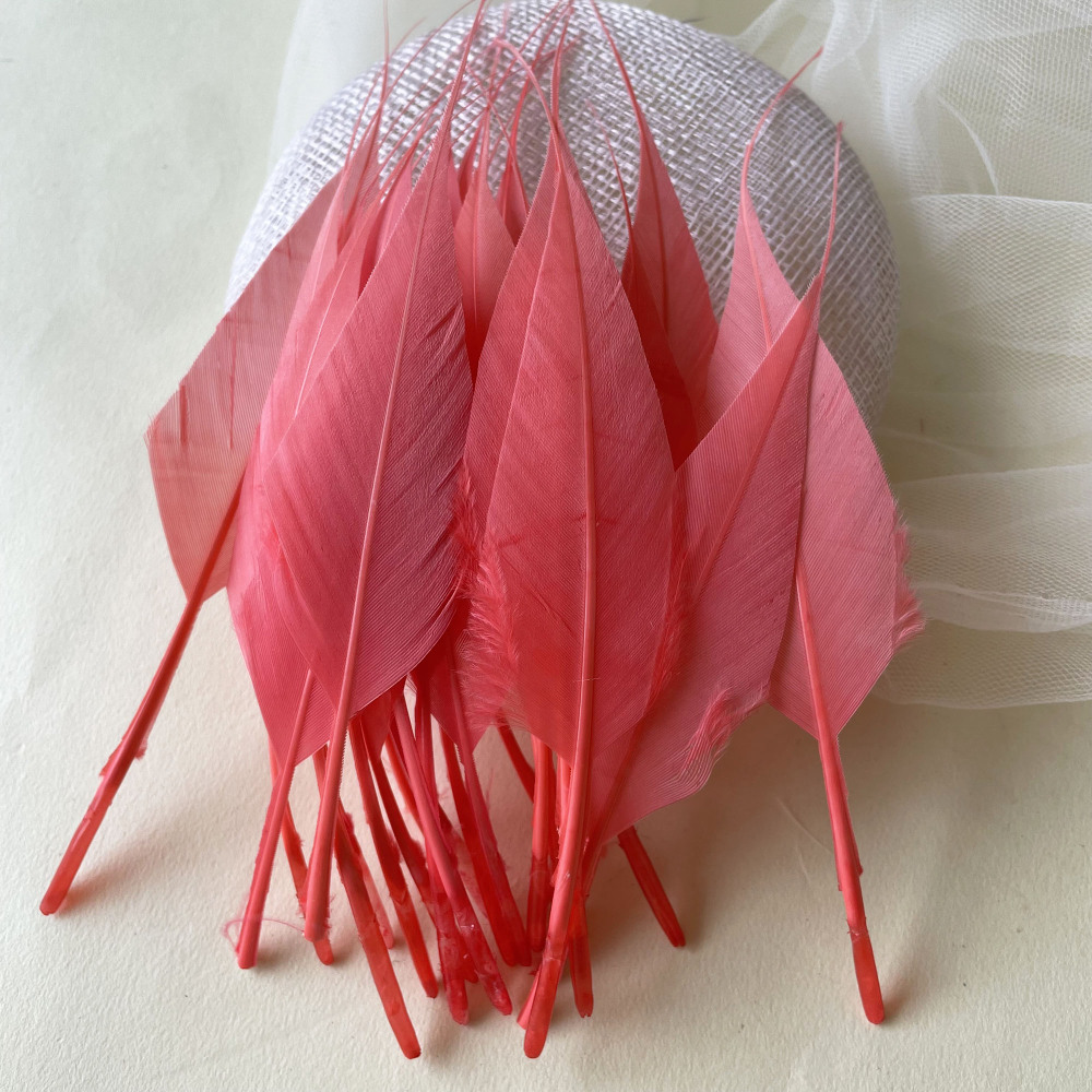 RL-GCC01 Triple Diamond cut Goose Feather 4/6 25pcs/Packet