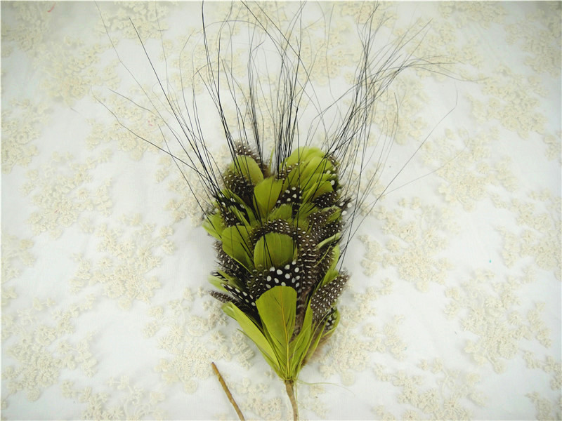 RM634 Feather Mount Goose Feather Millinery Fascinators Hat Handcraft Headress