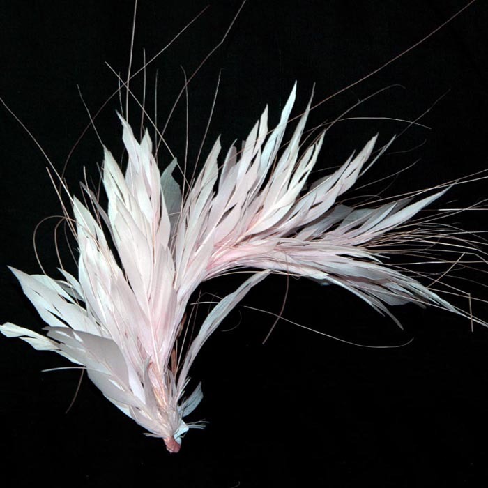 RM701 Feather Mount Goose Feather Millinery Fascinators Hat Handcraft Headress