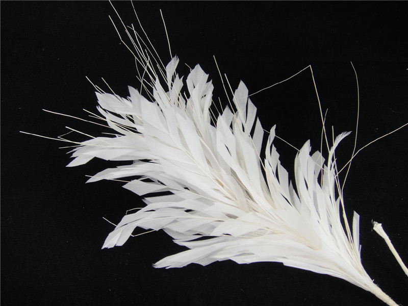 RM708 Feather Mount Goose Feather Millinery Fascinators Hat Handcraft Headress