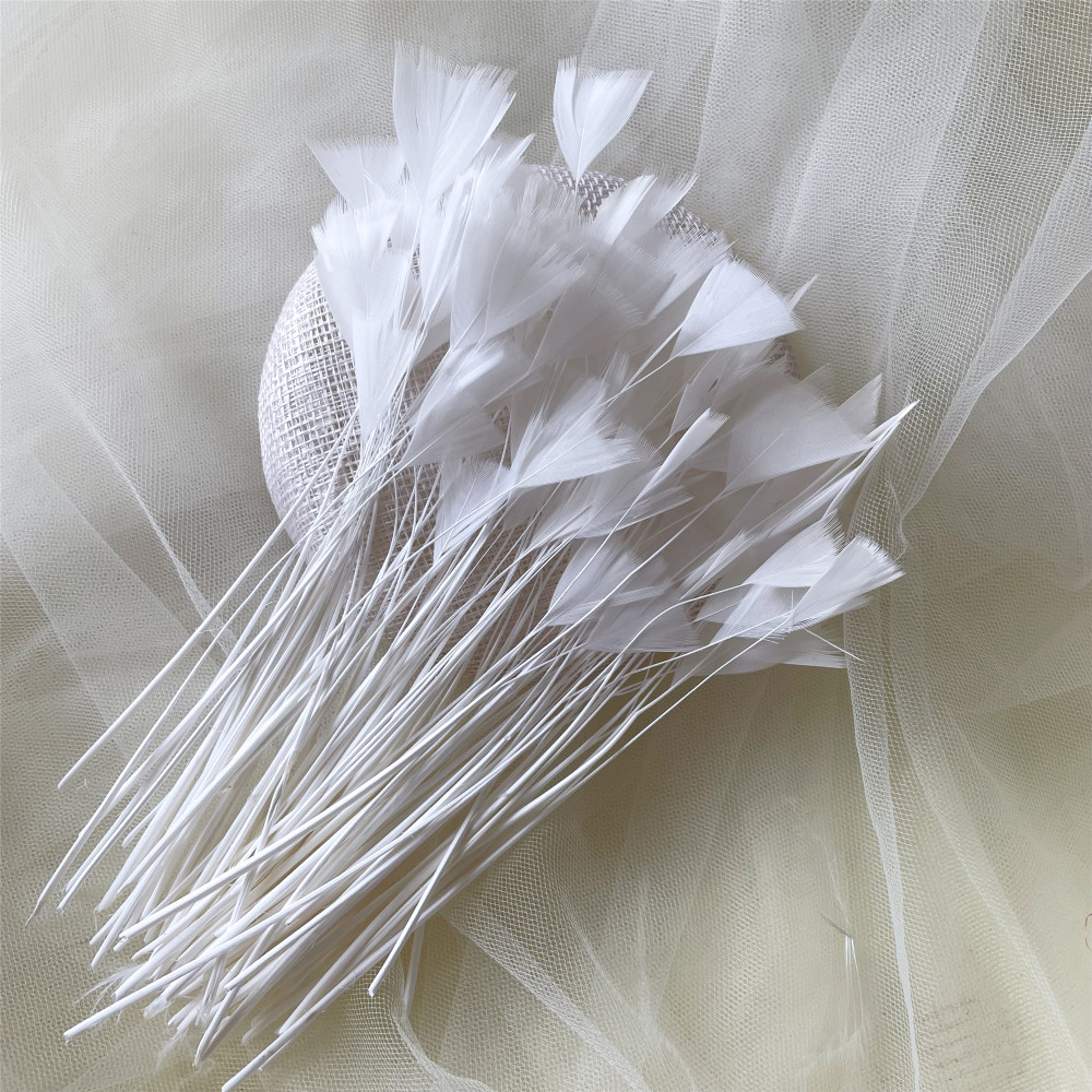 RL-TBO Burnt Trimmed Ostrich Feather One Piece