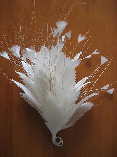 RM608 Feather Mount Goose Feather Millinery Fascinators Hat Handcraft Headress