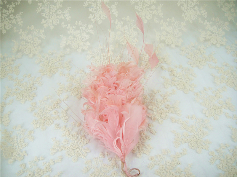 RM525 Feather Mount Goose Feather Millinery Fascinators Hat Handcraft Headress