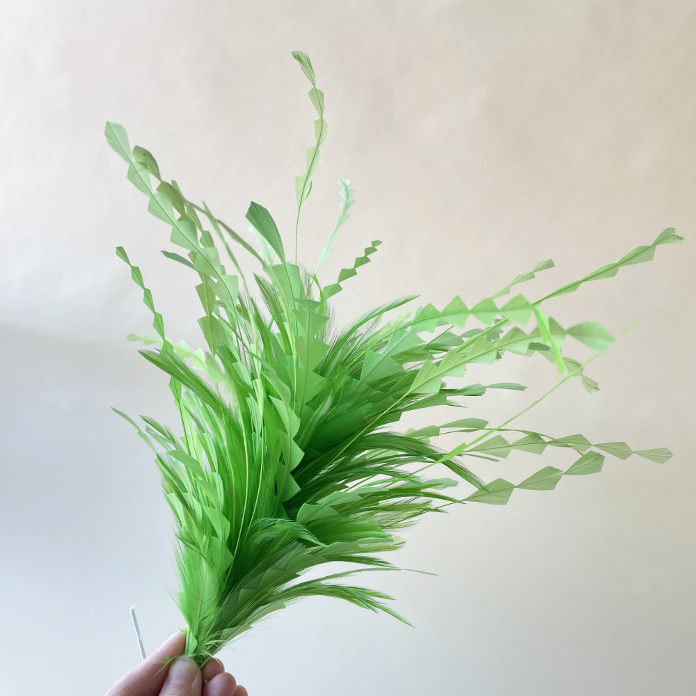 RM727 Feather Mount Goose Feather Millinery Fascinators Hat Handcraft Headress