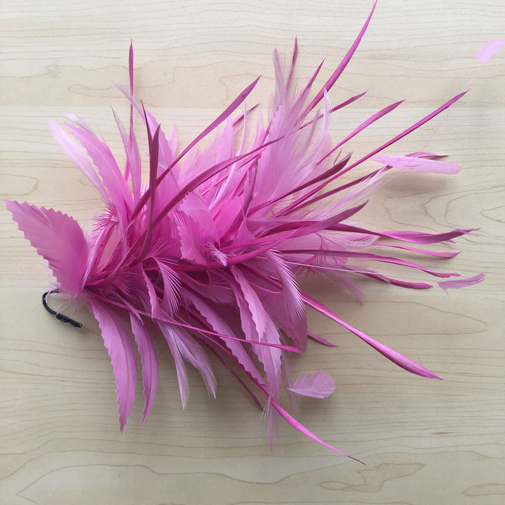 RM701 Feather Mount Goose Feather Millinery Fascinators Hat Handcraft Headress