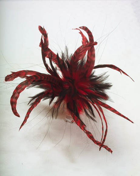 RM203 Feather Mount Hackle Feather Millinery Fascinators Hat Handcraft Headress