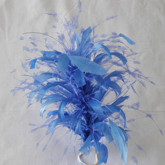 RM803 Feather Mount Goose Feather Millinery Fascinators Hat Handcraft Headress