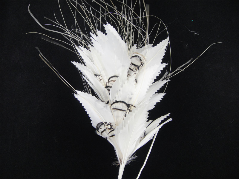 RM730 Feather Mount Goose Feather Millinery Fascinators Hat Handcraft Headress