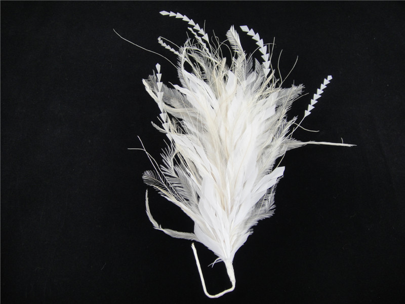 RM732 Feather Mount Goose Feather Millinery Fascinators Hat Handcraft Headress