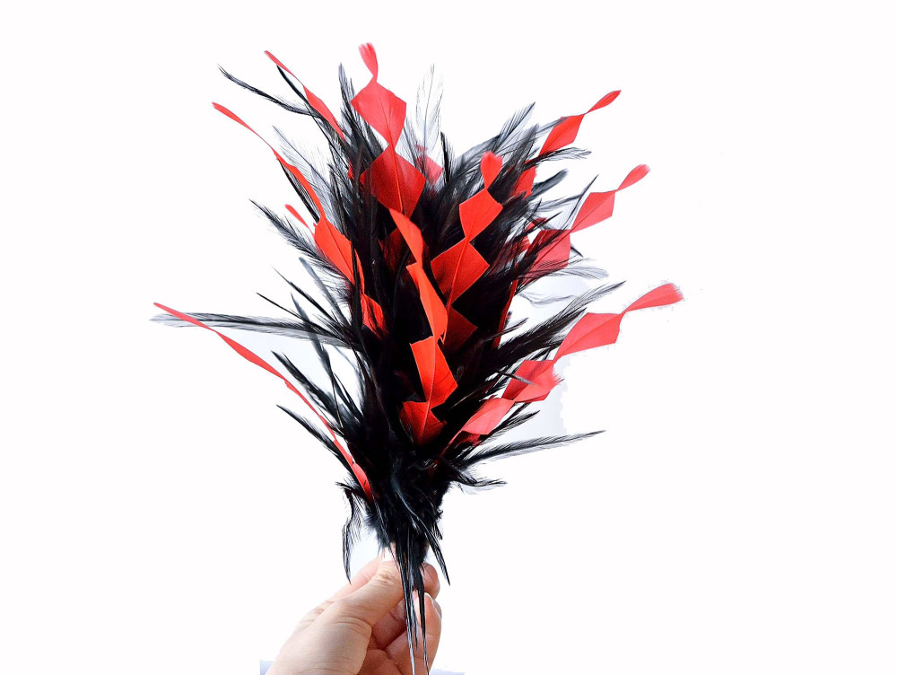 RM705 Feather Mount Goose Boit Feather Millinery Fascinators Hat Handcraft Headress