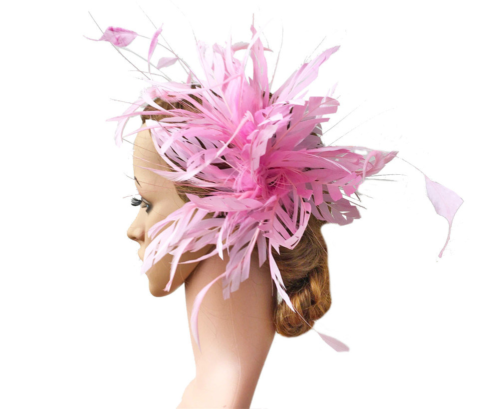 RM803 Feather Mount Goose Feather Millinery Fascinators Hat Handcraft Headress