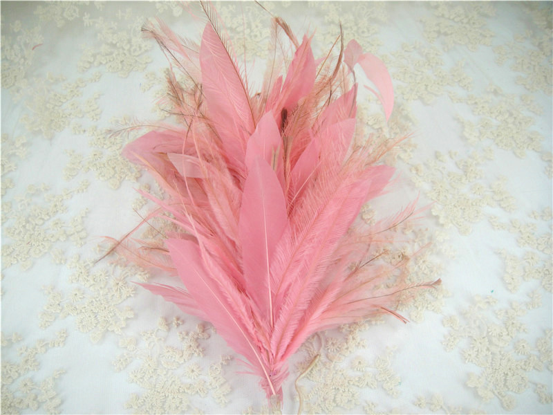 RM901 Feather Mount Goose Feather Millinery Fascinators Hat Handcraft Headress