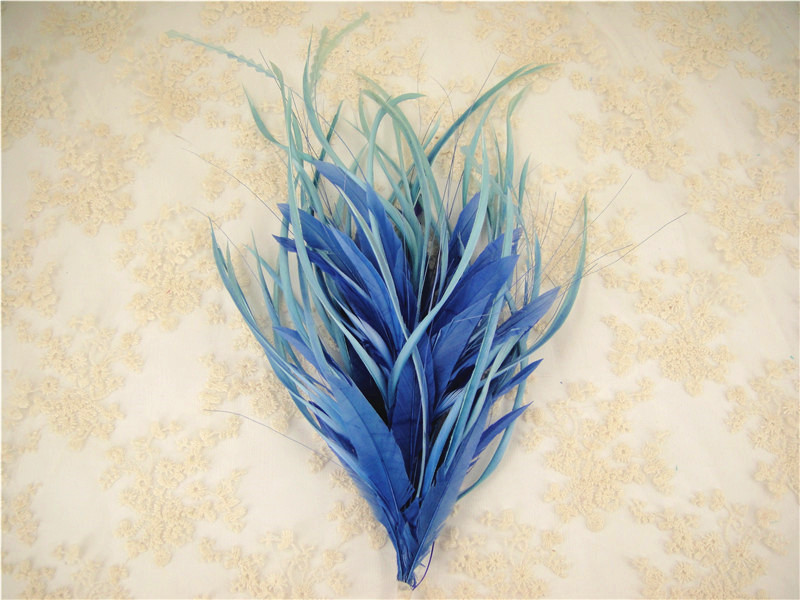 RM829 Feather Mount Goose Feather Millinery Fascinators Hat Handcraft Headress