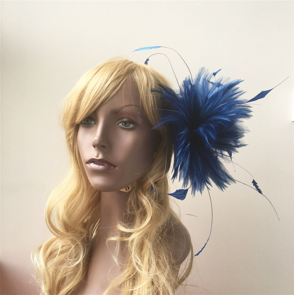 RM906 Feather Mount Goose Feather Millinery Fascinators Hat Handcraft Headress