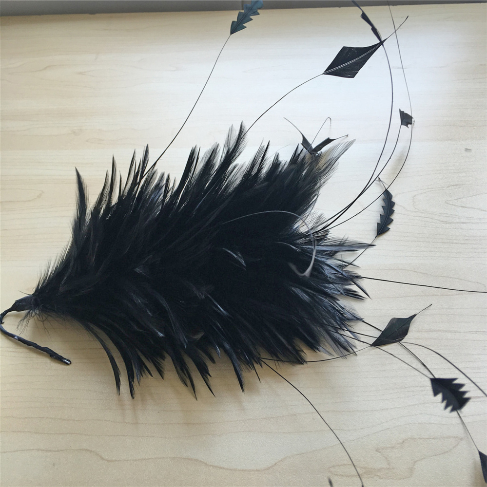 RM908 Feather Mount Goose Feather Millinery Fascinators Hat Handcraft Headress
