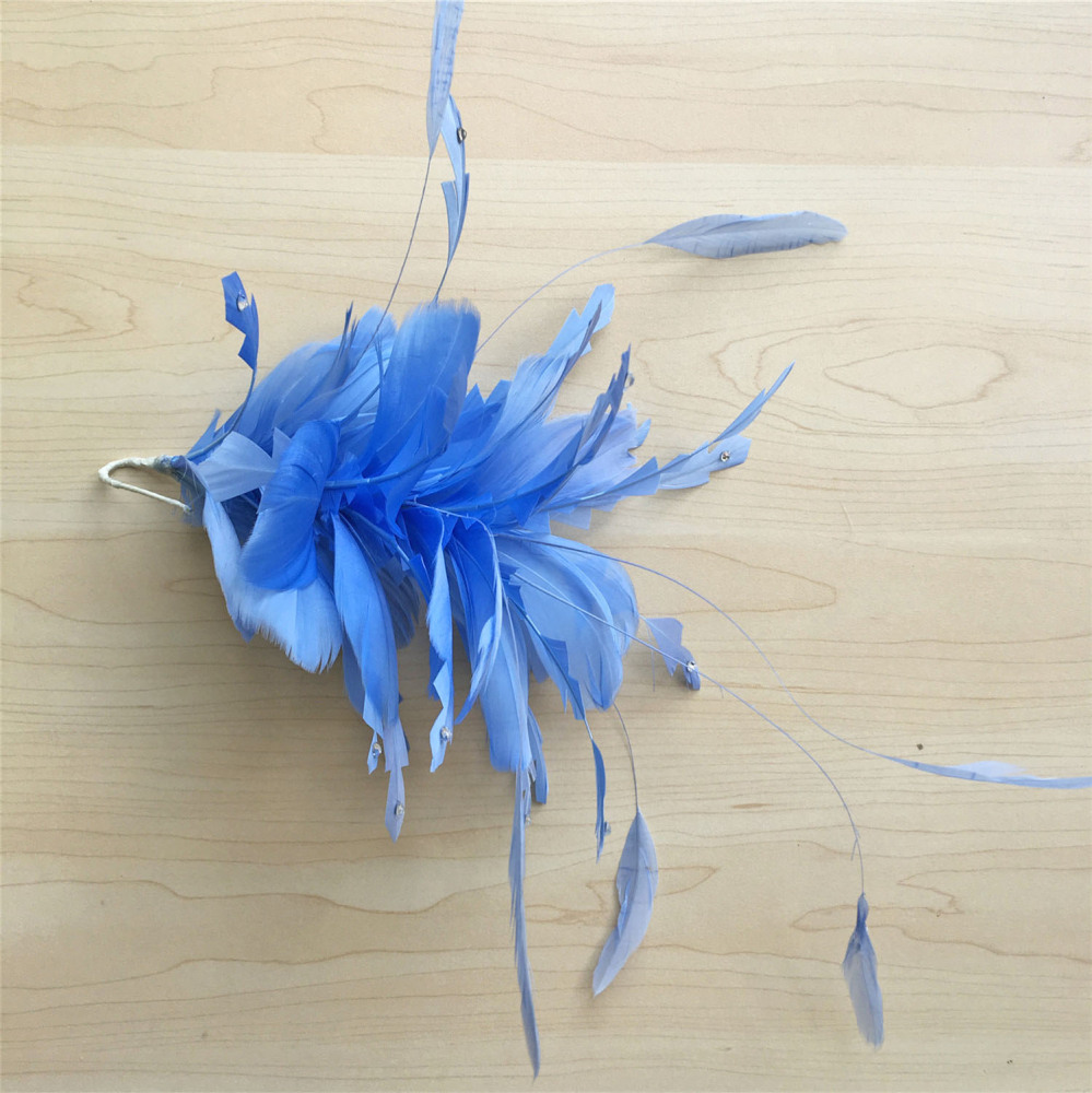 RM1002 Feather Mount Goose Feather Millinery Fascinators Hat Handcraft Headress
